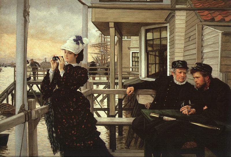 James Tissot The Captain's Daughter